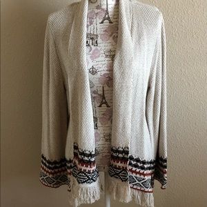 Style & Co. Macy’s open cardigan in Size Large like new.
